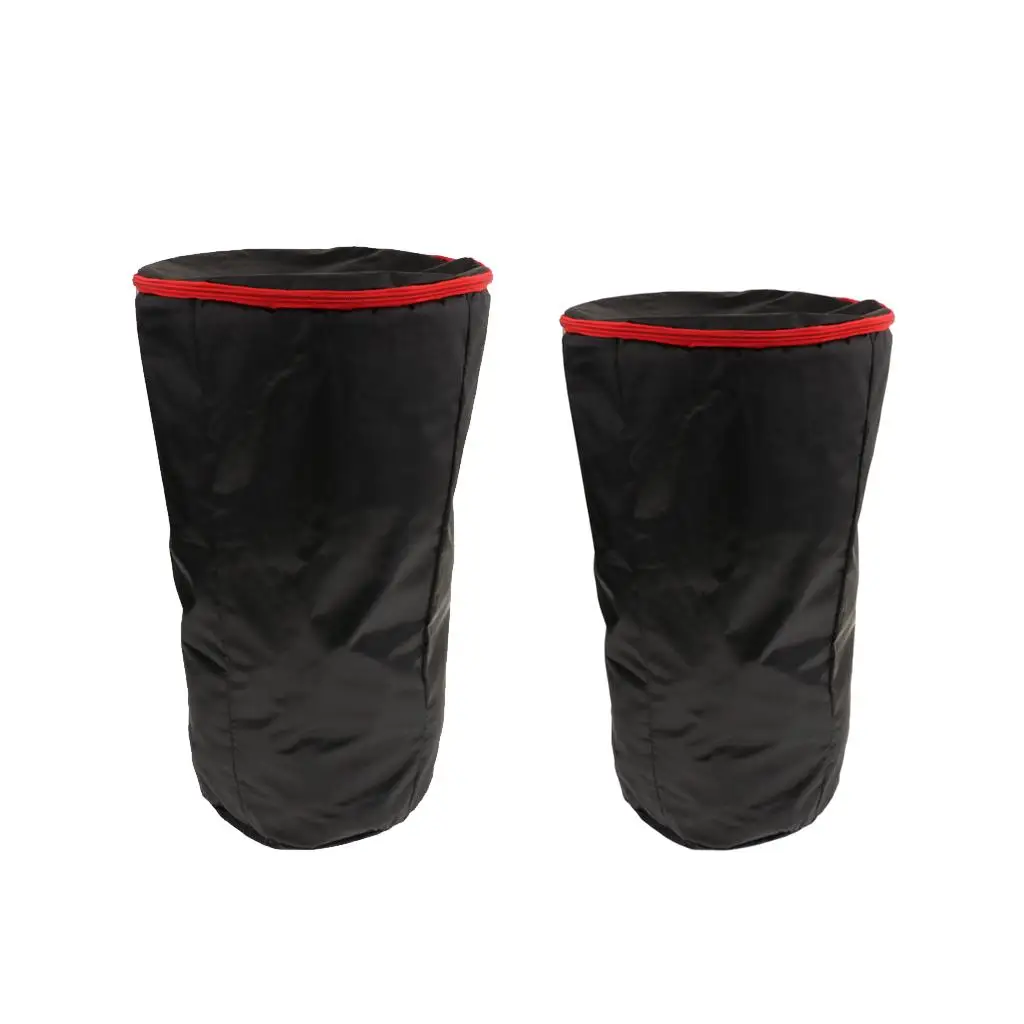 Mochila Djembe impermeable, bolsa ergonómica para tambor de mano, estuche de almacenamiento de tambor africano grande con correa para el hombro para amantes de Djembe