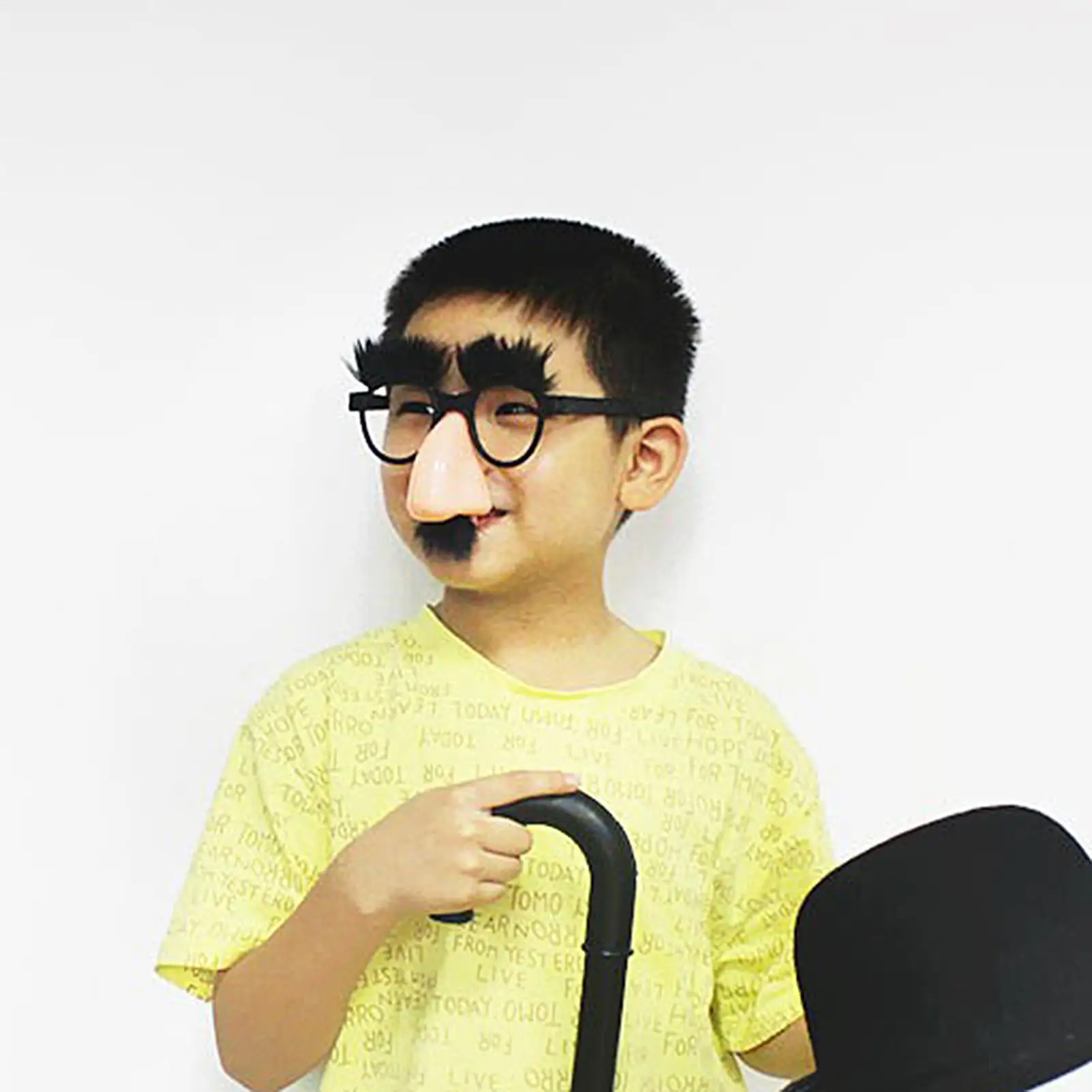 

black mustache glasses with Eyebrows Halloween funny prank glasses children performance glasses Party Favors Costume Accessorie