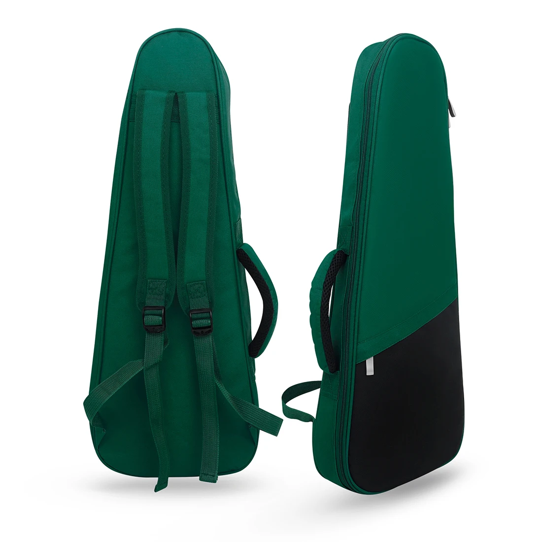 Rainbow Ukulele Gig Bag 21/23/26 Inch Waterproof Padded Oxford Backpack with Large Accessory Pocket & Comfort Straps for Ukulele