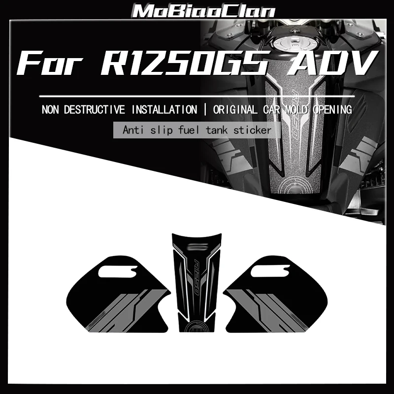 Fuel Tank Stickers Fishbone Stickers Anti Slip Stickers Decorative Protective Stickers Modified Accessories For BMW R1250GS ADV