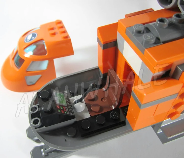 273pcs City Arctic Helicrane Copter Husky Sled Ice Block Container 10439 Building Block Toys Compatible With Model