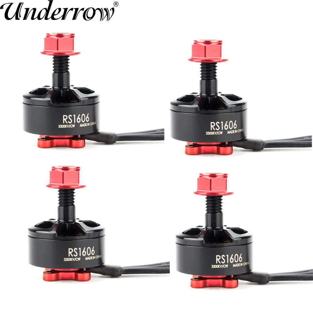 1 / 4 sztuk EMAX Lite Spec RS1606 3300KV silnik 3-4S dla RC FPV Quadcopter