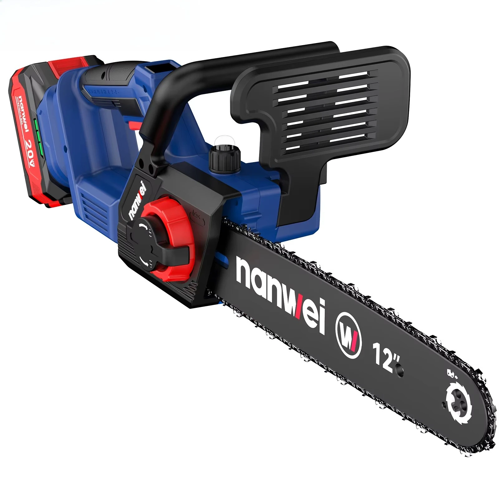 Power Tools Brushless Cordless Handheld 12 Inch Chainsaw Outdoor Garden Chainsaw DIY Logging Saw