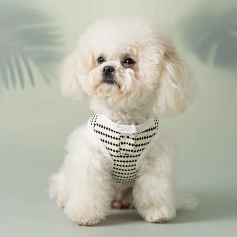 Fashion Dog Clothes Summer Striped Dog Vest Breathable Puppy Shirt New Cat Vest Pet Sweatshirts Dog Pullovers Chihuahua Costumes