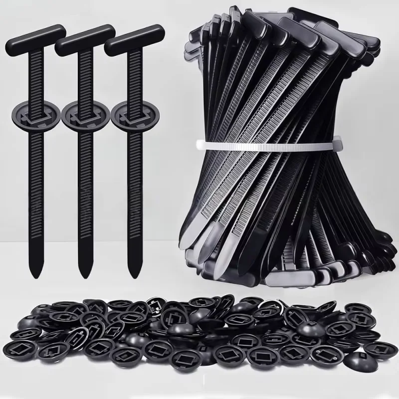 Cable Tie Buckle Fixed Through The Core Nail Cable Tie Buckle Mudguard Fender Inner Lining Trunk Buckle