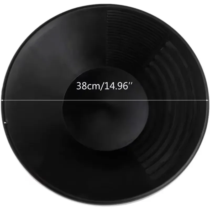 Nugget Mining lavado anual oro plástico oro Pan Panning equipo dragado prospección río herramienta Detector de metales Accesorios