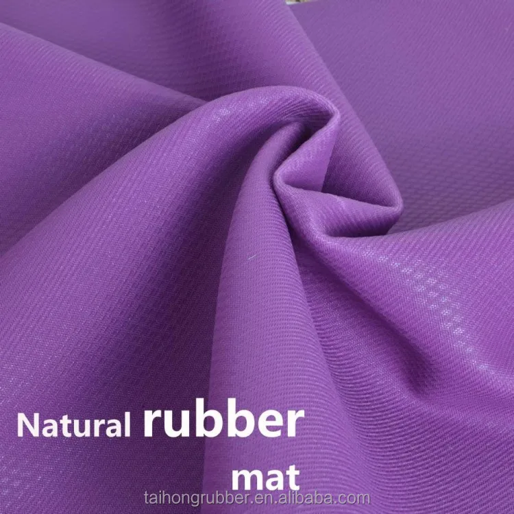 

Non-slip and comfortable natural rubber gym yoga mat