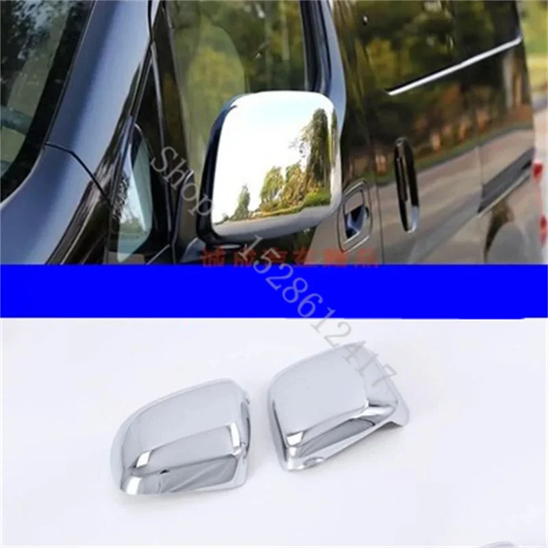 

Car Accessories ABS Chrome Rearview Mirror Decoration /Rearview Mirror Cover Trim For Nissan NV200 2010-2021 Car Styling