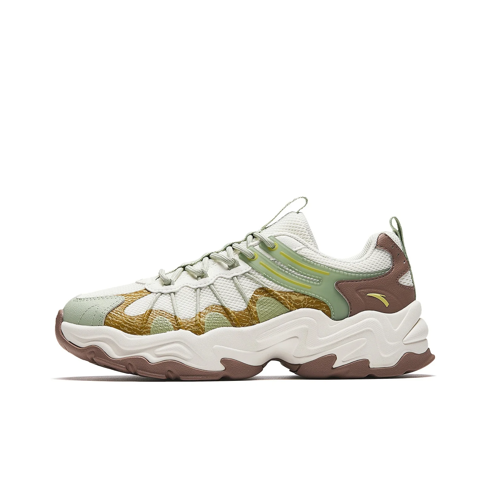 Anta Deer Trail Casual Shoes Women's White Green Umber 922618895-5
