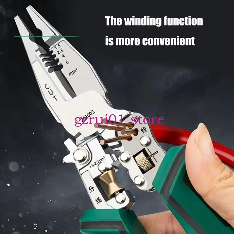 

652A Plire-Pliers с электрическим измерением электрического измерения 8-в-1