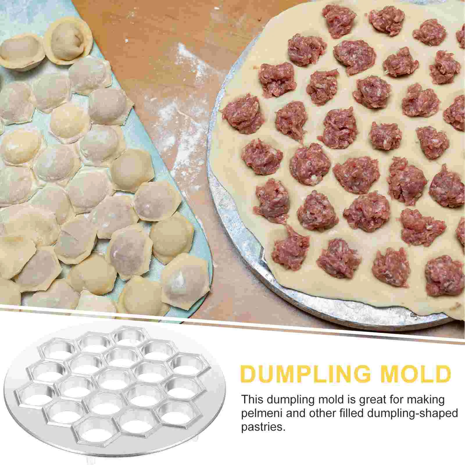 Dumpling Making Mold Easy-to-use Maker Wonton Machine Kitchen Molds Aluminum Alloy Gadget