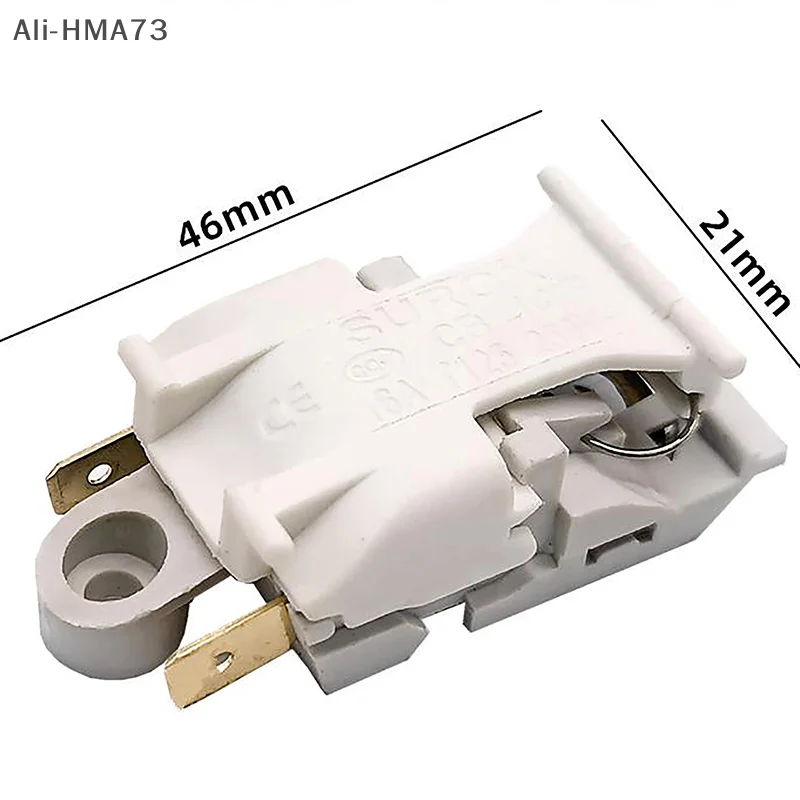 5Pcs/Set 16A Electric Kettle Switch High Power Temperature Control Kettle Accessories Automatic Outage Handle Key Switch