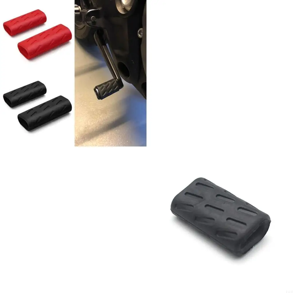 F1CF High Elasticity Brake Lever Cover Gear Shifts Rubber Sleeve for Bike  696 & 796