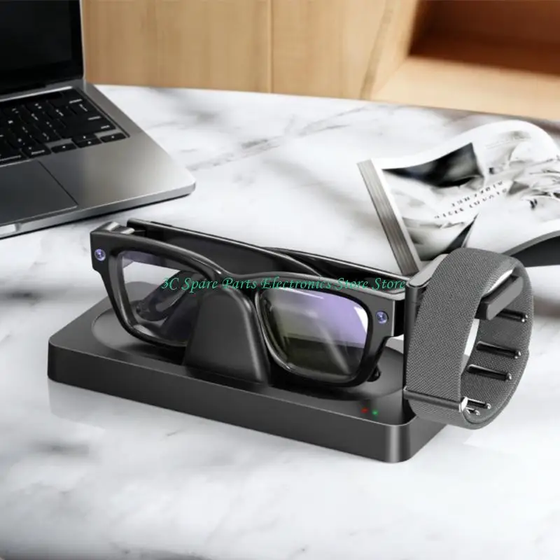 SZ 2-in-1 Charging Station Charging Dock for Glasses