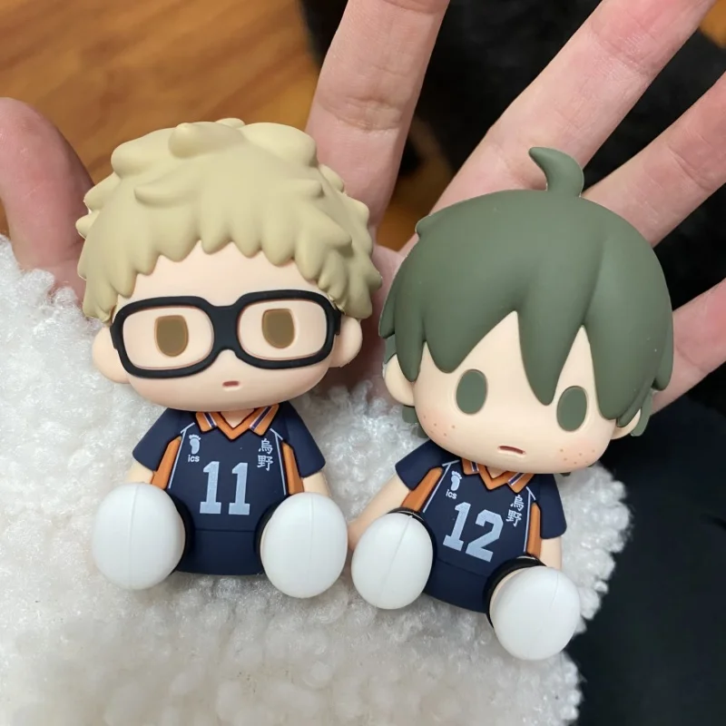 

Haikyuu Mini Series Blind Box Shoyo Hinata Tobio Kageyama Anime Manga Figure Trendy Play Ornament Collectible Toy Fans Gift