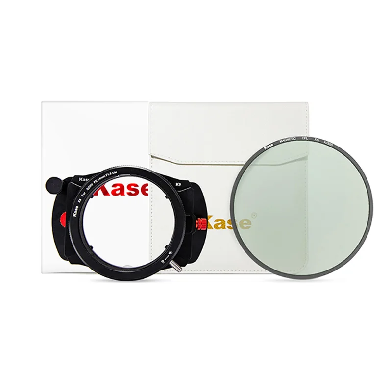 Kase K9 Filter Holder with 150mm CPL Filter kit for Sony EF14mm F1.8 GM Lens