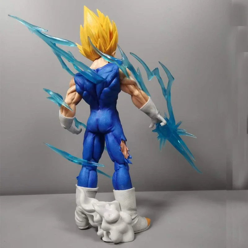 28cm Anime Dragon Ball Z Figure Majin Vegeta Figurine mani e testa sostituibili Action Figures in PVC collezione modello giocattoli regali