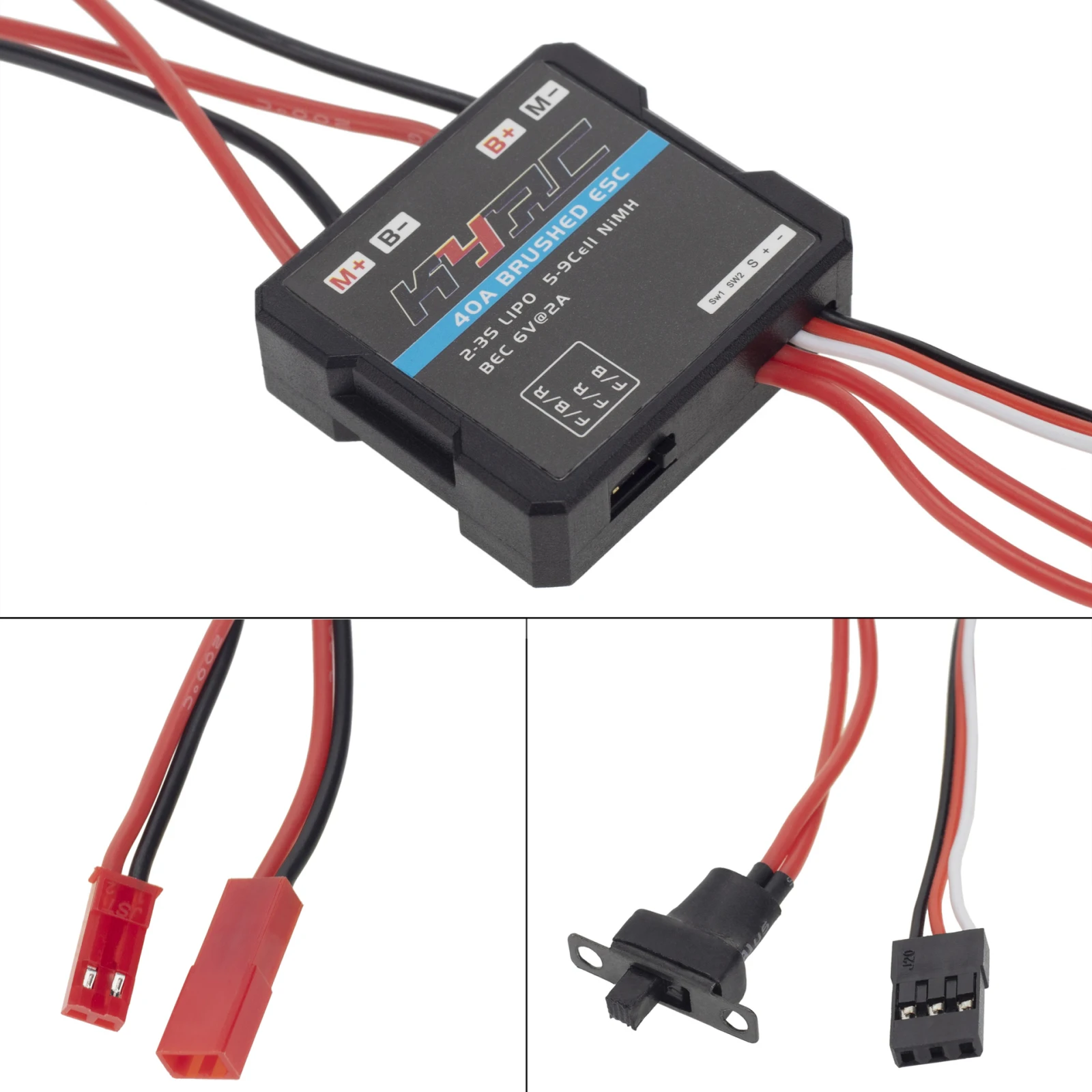 Brushed ESC for WPL C24 C34 MN D90 MN99S MN86SJ5 40A: A Deep Dive into Performance, Compatibility, and Real-World Upgrades