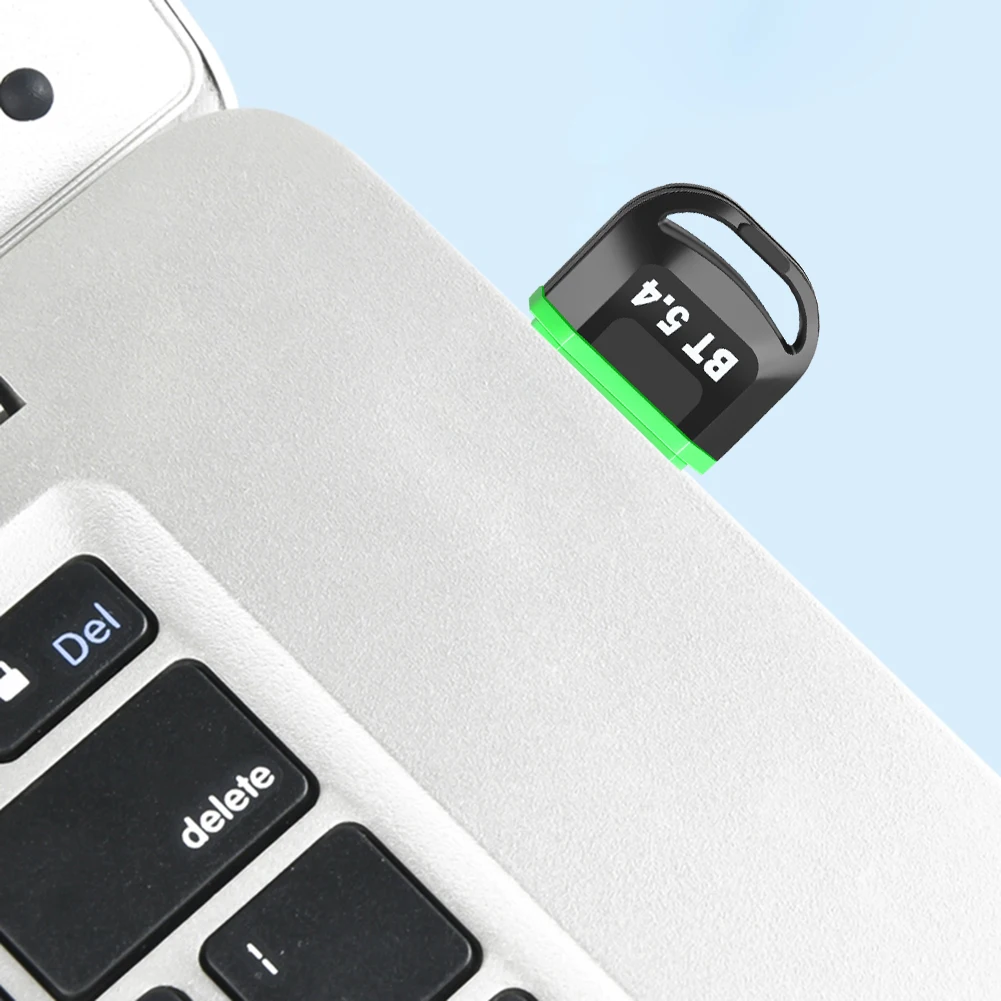 อะแดปเตอร์ดองเกิล USB BT 5.4 จำนวน 1-5 ชิ้น สำหรับลำโพงพีซี เมาส์ไร้สาย คีย์บอร์ด เครื่องรับส่งสัญญาณเสียงเพลง รองรับ Win11/10/8.1