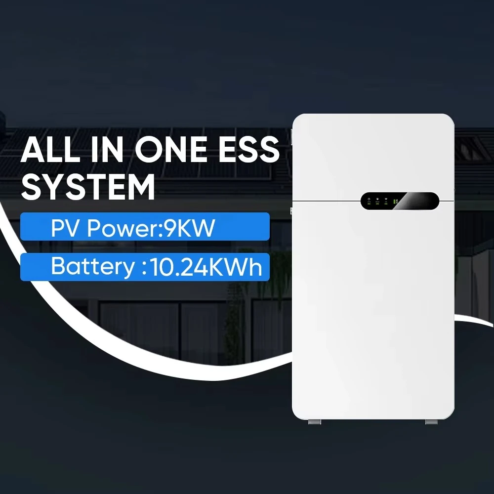 European Union Inventory Residential All-in-One 9kw Hybrid Solar Inverter 10kWh Power Energy System Battery
