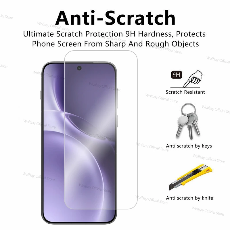 2/4 قطعة الزجاج المقسى ل vivo X300 برو واقي للشاشة vivo X300 X300 Pro الغراء الكامل المضادة للخدش زجاج الهاتف ل vivo X300 Pro