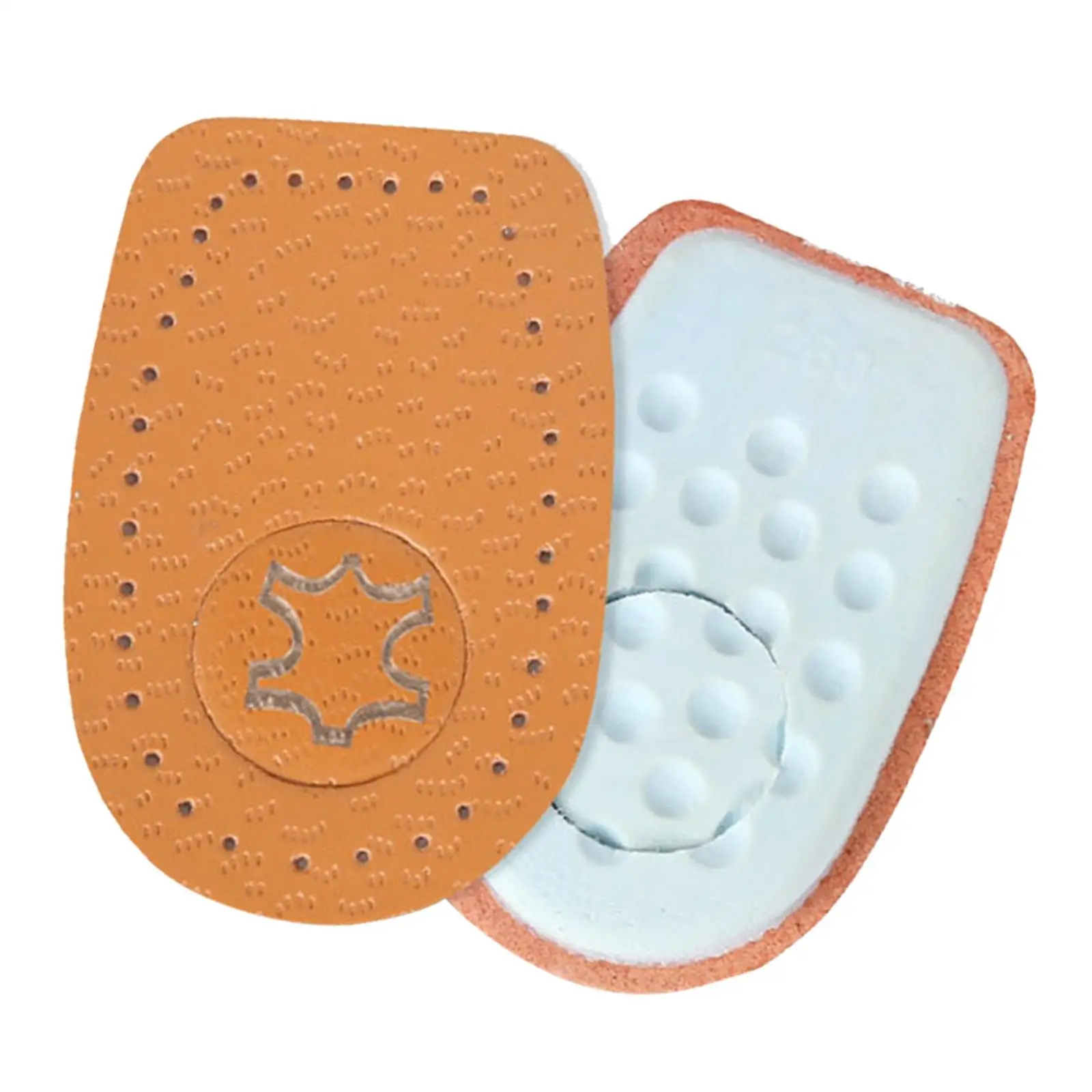 1 Pair Height Increase Insoles Breathable Size Shock Absorption Invisible Breathable Heel Shoe Heel Cushion Pads