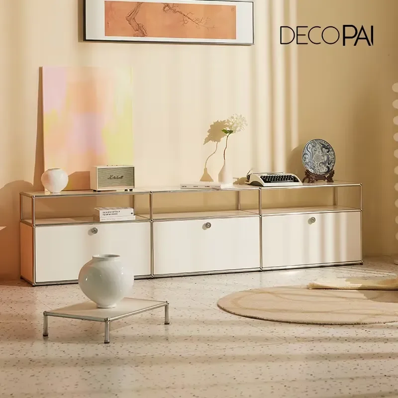 TV Cabinet Ins Modular Combination Display Cabinet Living Room Bedroom Furniture Color Options TV Stands Modern Module TV