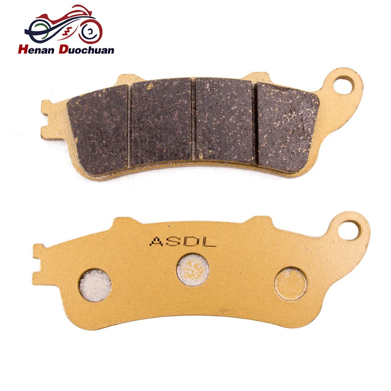 2pc Rear Brake Pads For HONDA NT650V NT650 VFR800 FI VFR800F V-TEC VTEC NT700V Varadero NT700 Deauville ABS NT 650 700 VFR 800