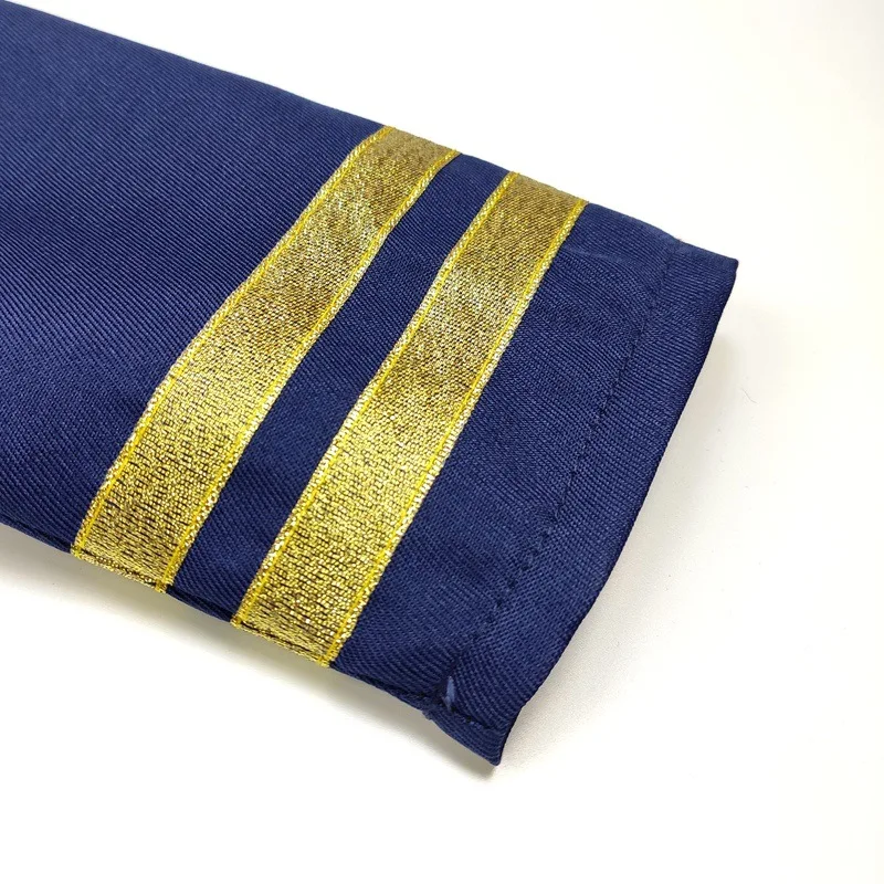 Children Halloween Costume Aircraft Captain's Uniform Cosplay Hat Set Pilot Party Performance Clothes Boy Girl  Birthday Gift view 5