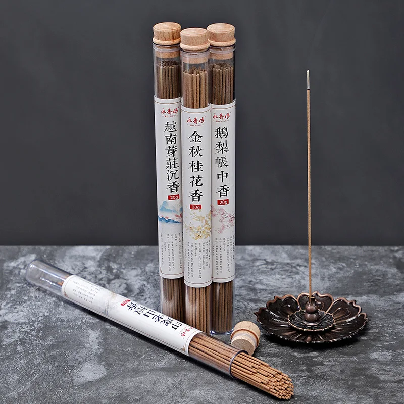 Incense Made of Pear Juice and Tambac High-End Joss-Stick Hainan Agarwood Nha Trang Osmanthus Fragrance India Laoshan Sandalwood