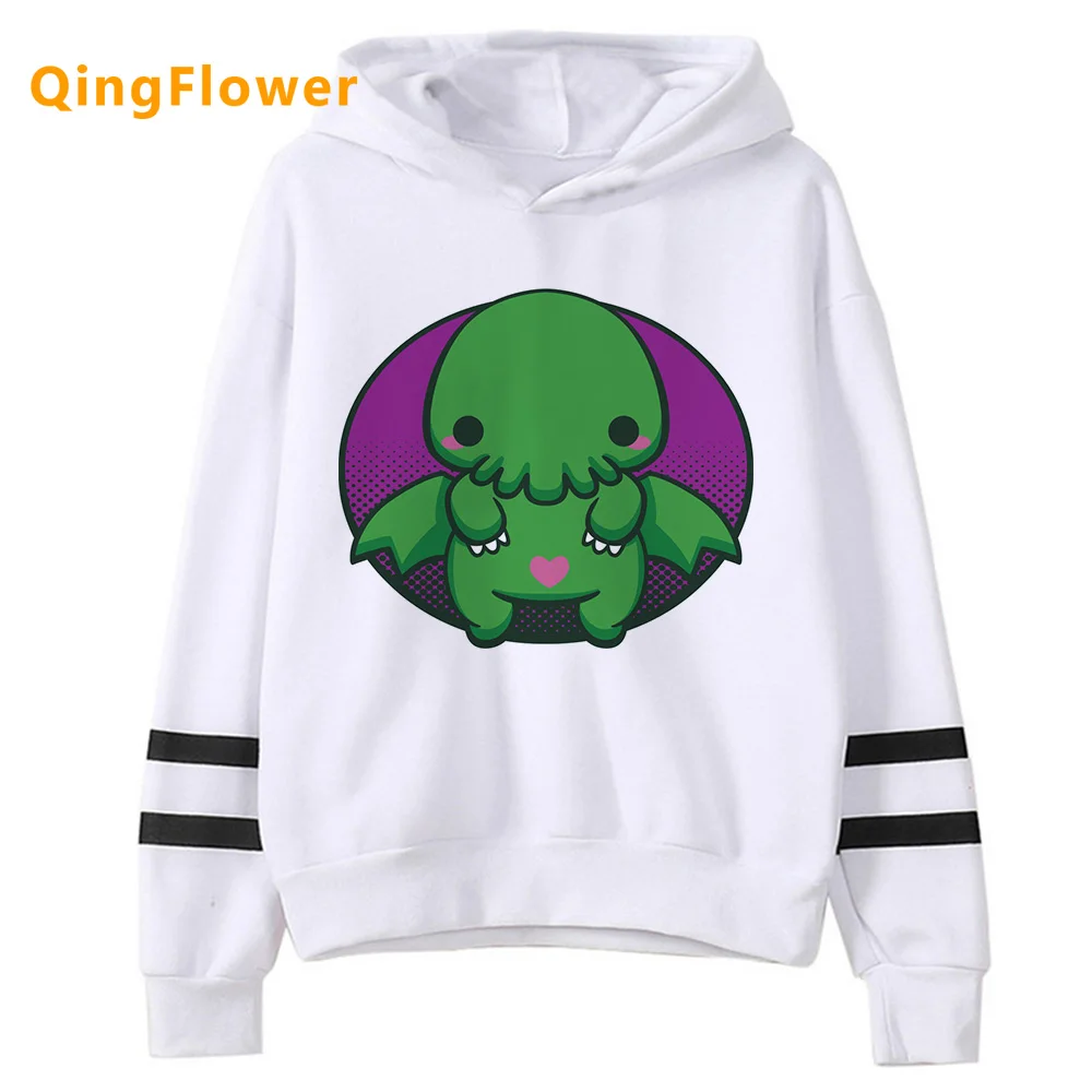 Cthulhu hoodies women y2k aesthetic funny anime anime pulls female anime sweater