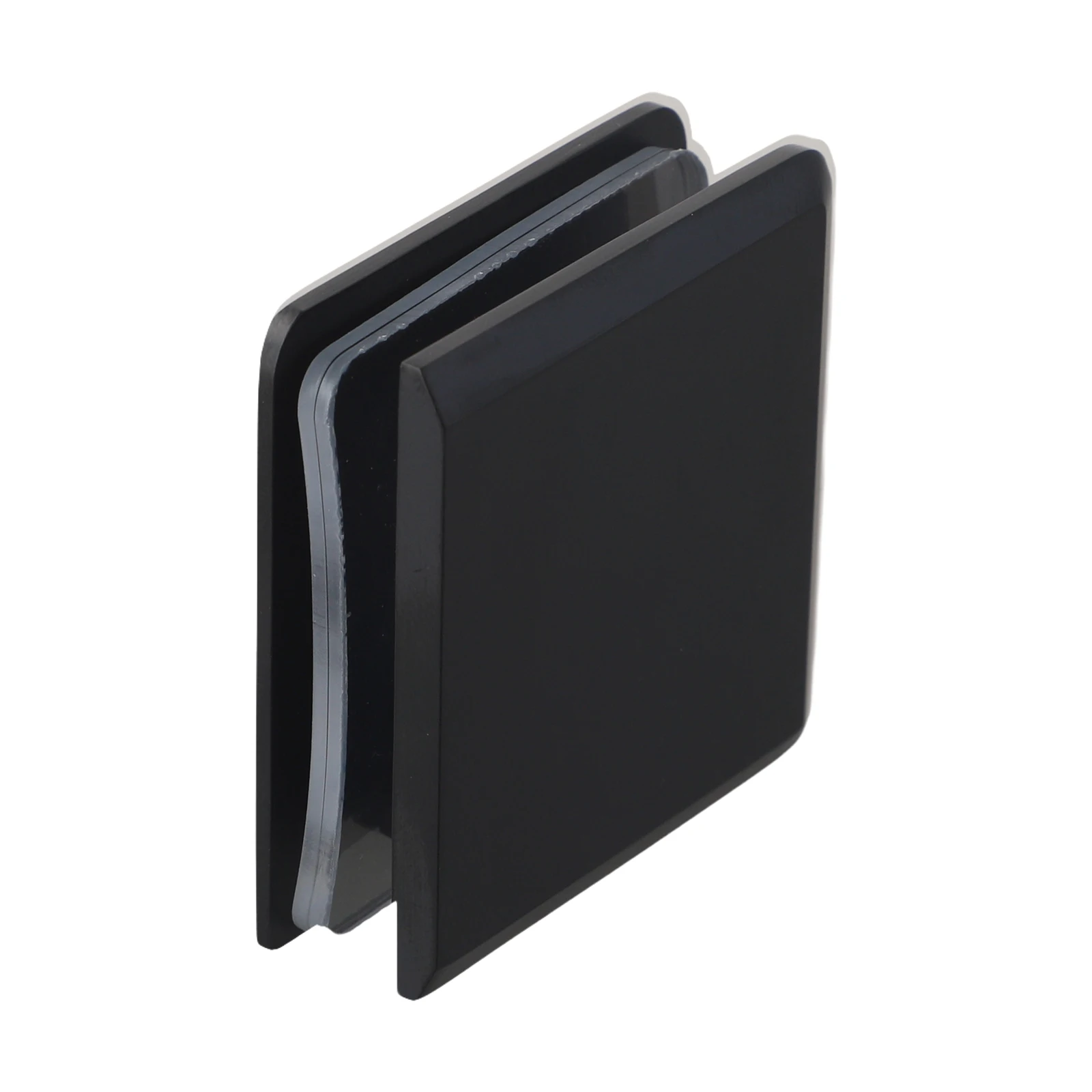 50*50mm U-Clamp For Tempered Glass Installation Hardware Load-bearing Capacity Quick Installation Stylish Glass Hardware