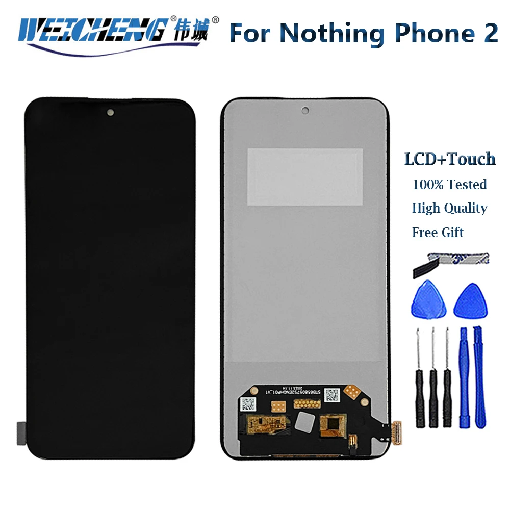 

6.7" TFT LCD Display For NOTHING Phone 2 LCD With Sensor Touch Panel Screen Digitizer Assembly For Nothing Phone2 Phone 2 LCD