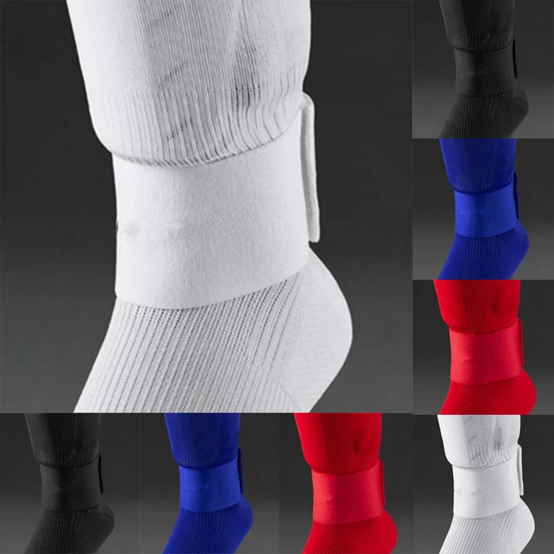 New Shin Guard Fixed Bandage Tape Soccer Shin Pads Prevent Drop Off Elastic Sports Bandage Safety Adjustable 4 Colours Bandage