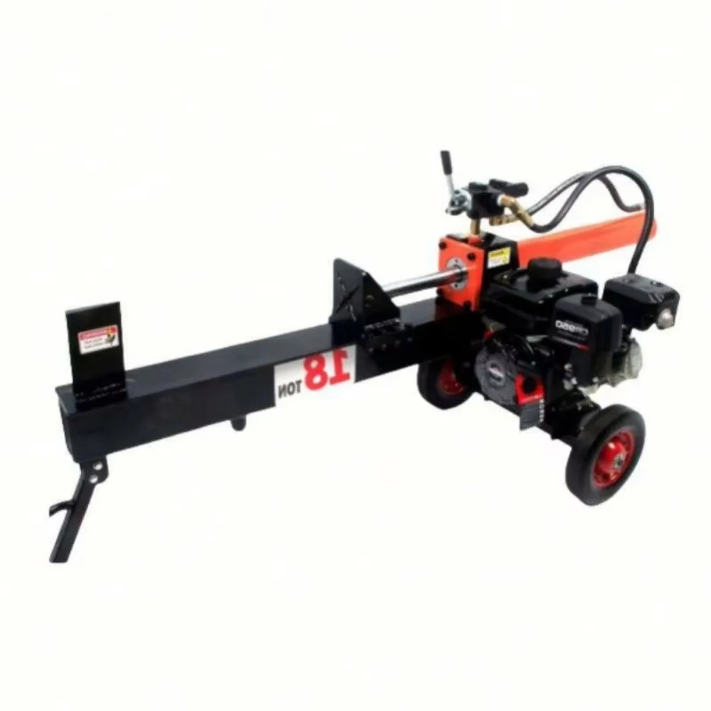Electric Wood Processor 18Ton Forestry Machinery Wood Log Cutter and Log Splitter Kinetic Hydraulic Log Splitter