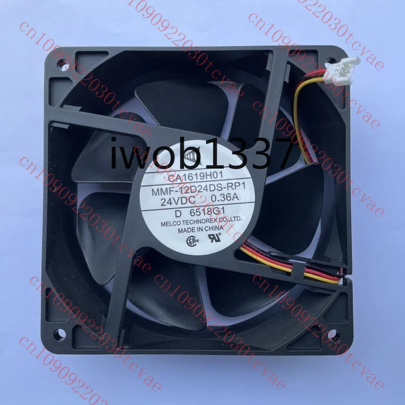 

Новый вентилятор-кулер для сервера MMF-12D24DS-RP1 DC 24 В 0,36 А 3-проводной 120*120*38 мм
