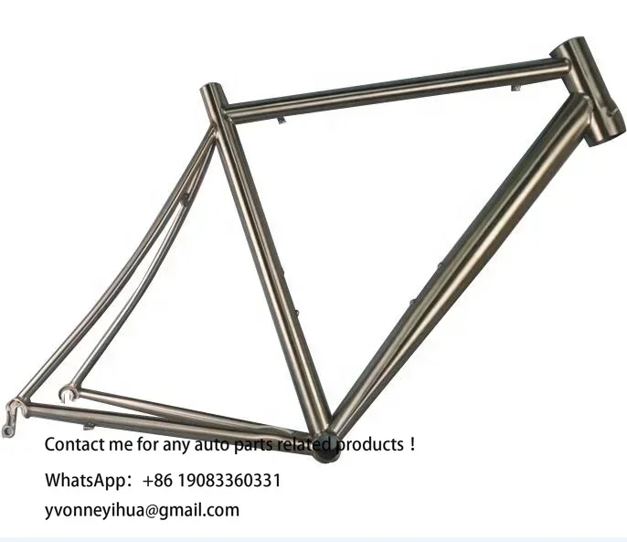 Waltly Professional Titanium Road Bike Frame and Titanium Alloy Bicycle Frame