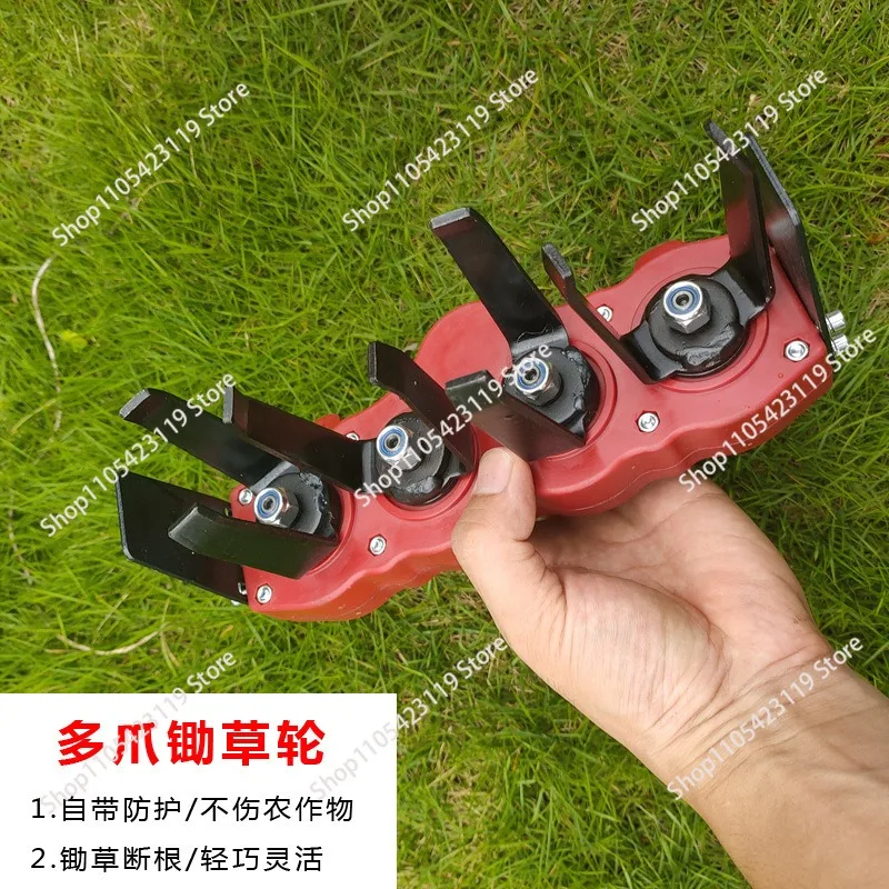 New Weeding Wheel Mower Accessories Wire Wheel Garden Brush Mower Blade Garden Head Brush Garden Yard Mower Tool