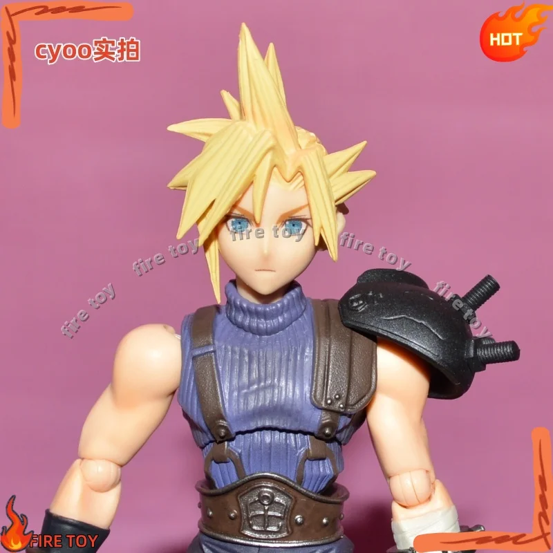 متوفر في الأخير أليس إعادة تعيين الطبعة لوثر ستيكويل ساحة Enix سحابة Ff7 يوفي عمل الشكل هدية عيد ميلاد جيدة ألعاب الخيال #6