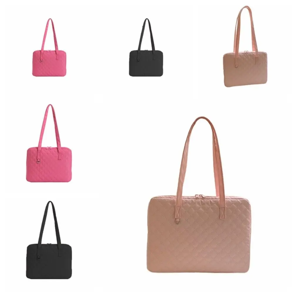 11/14-дюймовая сумка через плечо для ноутбука, противоударная сумка для хранения компьютера, простая однотонная сумка для файлов, деловой портфель, офисная сумка