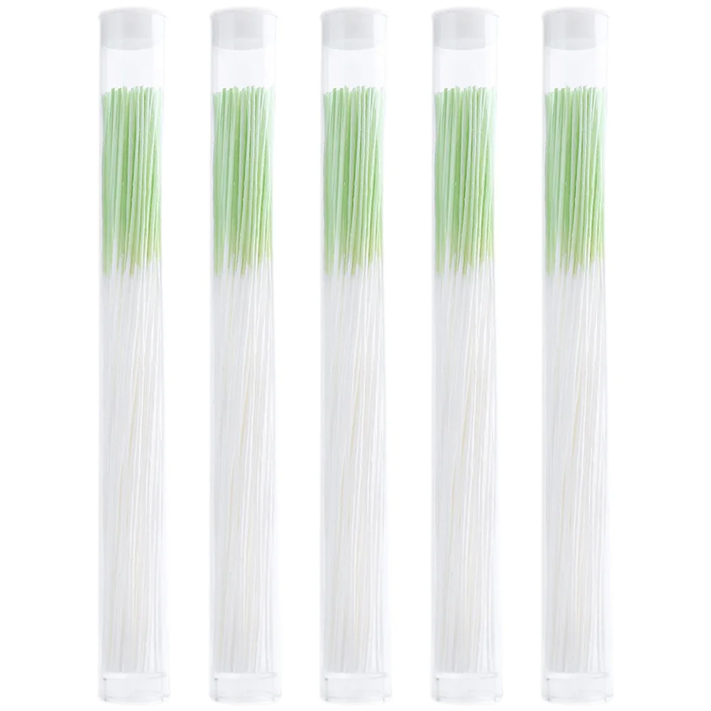 

350 Pcs Piercing Cleaning Earrings Hole Cleaner Sticks Line New for Piercings Lines Tools