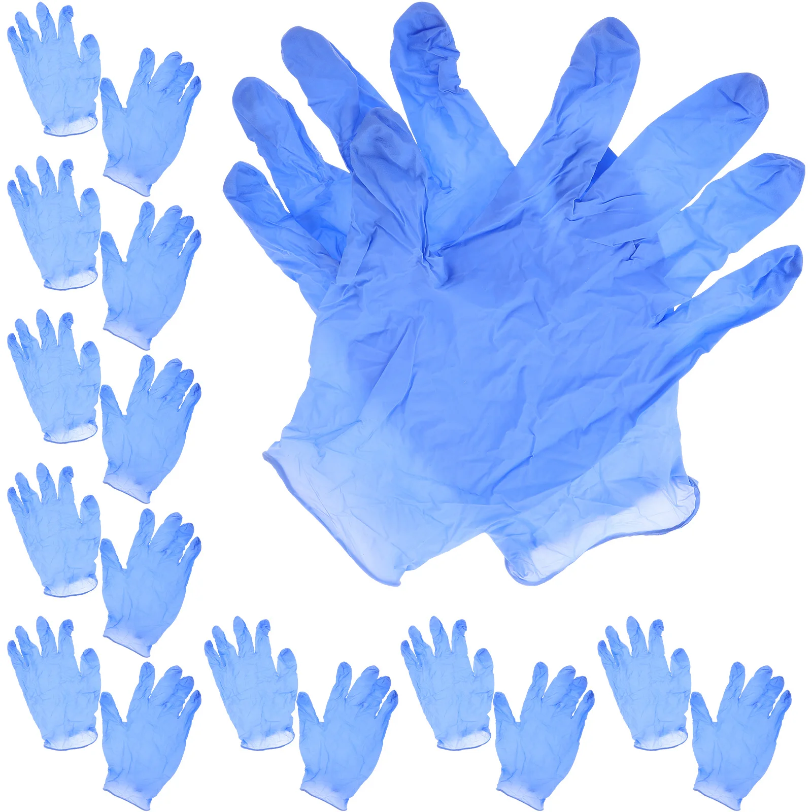 

50Pairs Butyronitrile Gloves Practical Multi Use Waterproof Easy Wear Housework Protection Disposable Gloves Cleaning Mittens