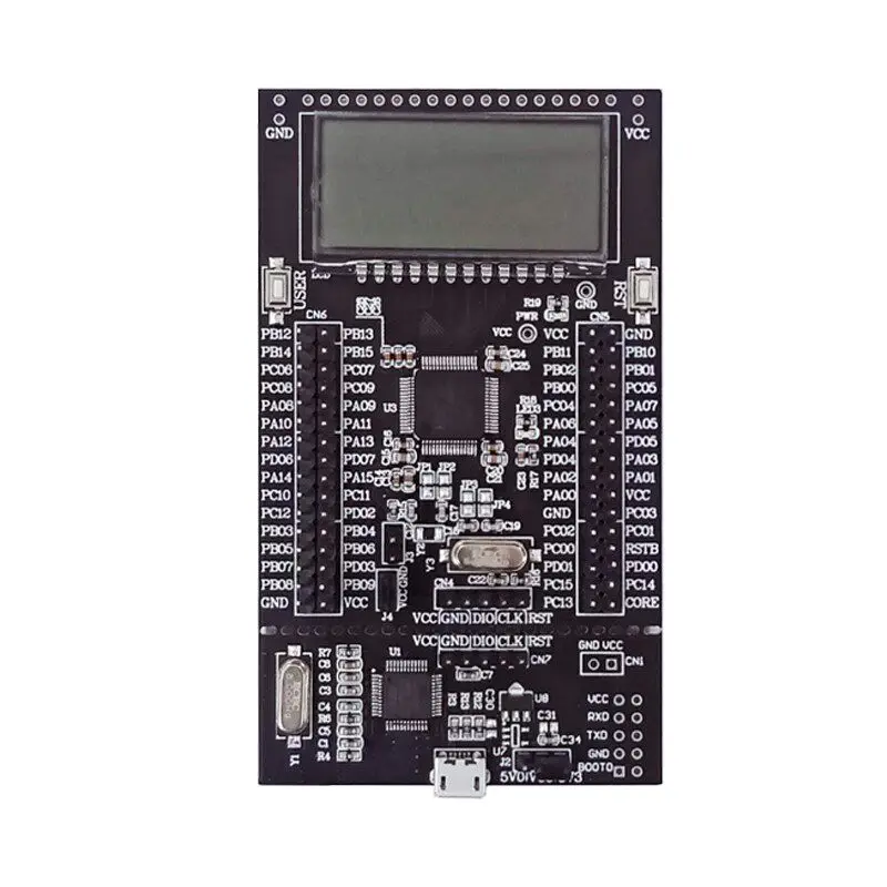 HC32L136 Development Board, HC32L130 M0+, Huada MCU Direct Simulation Programming