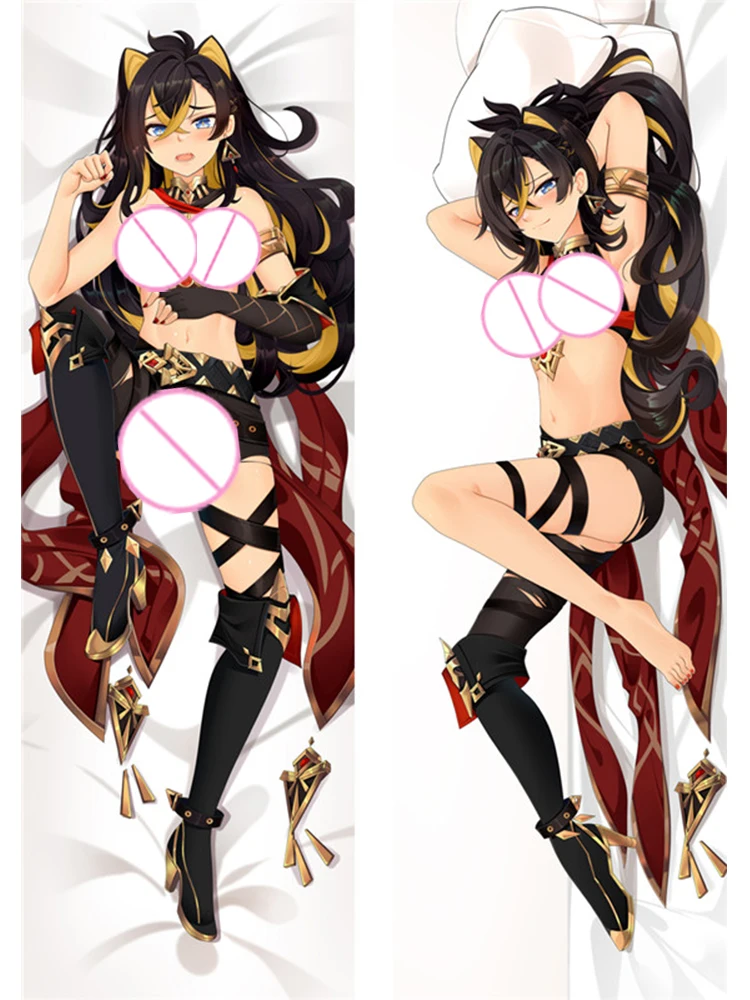 

Dakimakura Anime Pillow Cover Dehya Double Sided Print 2Way Cushion Bedding Festival Gifts Gifts