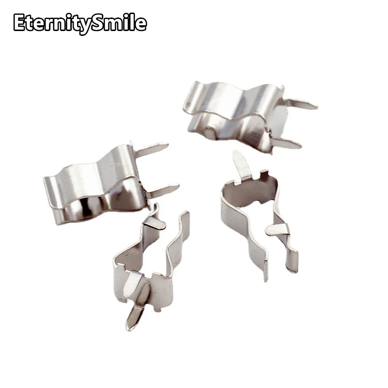 10PCS PCB Board Mounted Fuse Clip Holder 5x20 6x30 Panel Mount Current Fuse Holder for Ceramic Glass Tube Fuses