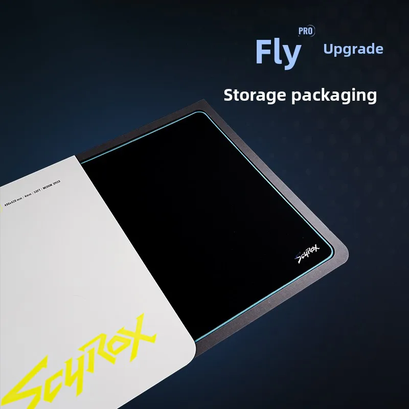 Scyrox Trace Back Mouse Pad Rubber Personalize Fine Surface Controlled FPS E-sports Gaming CSGO VALORANT Accessories