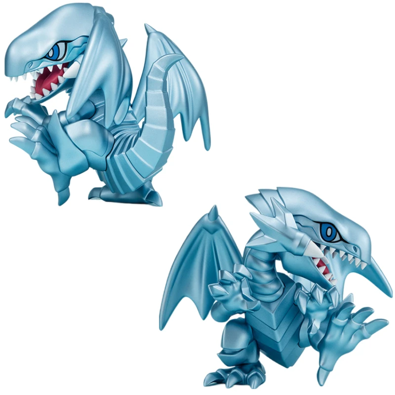 In Stock Original MegaHouse MEGATOON Blue-Eyes White Dragon Obelisk The Tormentor Animation ToyGift Model Collector HobbyGenuine