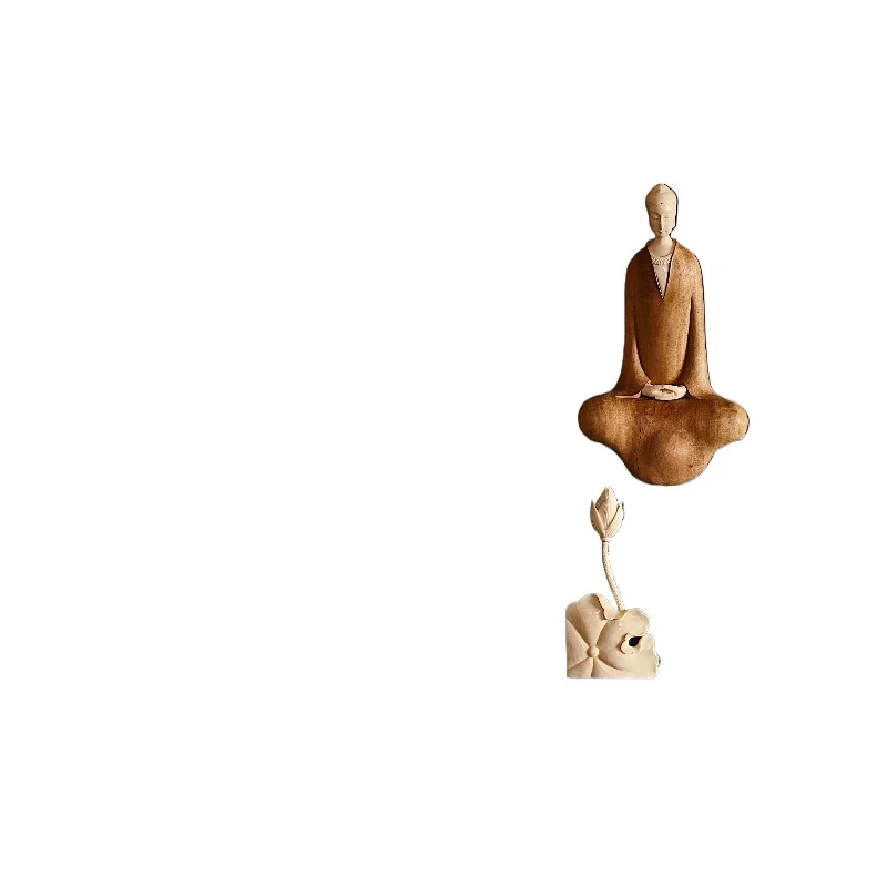 Buddha wood carving cultural and play collection handicrafts decoration gifts