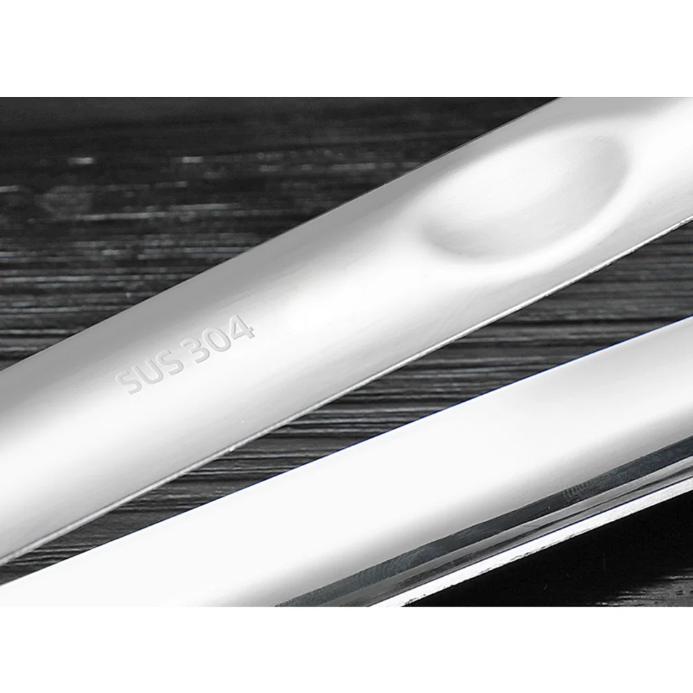 

Stainless Steel Food Clip Bread Tongs Kitchen Serving Utensils For Bbq Buffet Salad Pastry Noodles Toast Fruit