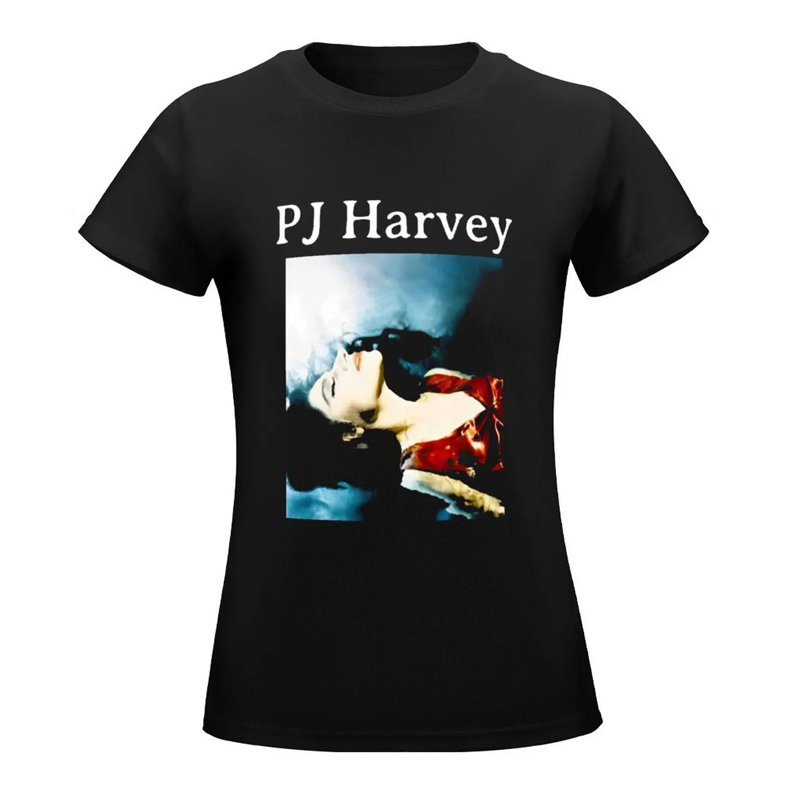 PJ Harvey T-Shirt summer clothes hippie clothes plus size tops summer clothes for Women